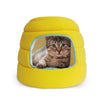 Nest Cave House – Enclosed Pet Bed for Cozy Comfort & Privacy - Yellow