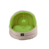 Hideaway Cat Cave – Enclosed Bed for Comfort & Security - Meadow Green