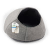 Nest Cat Bed – Cozy, Calming Hideaway for Cats & Kittens - Grey