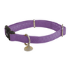 Mylord Leatherette Adjustable Dog Collar 40-70x 2.5 cm - Purple