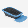 Nella Kit Cat Litter Tray with Mat - Blue