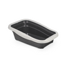 Nella Cat Litter Tray with Frame - Gray