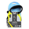 Adventure Retractable Leash, 5 m - Medium - Neon Yellow