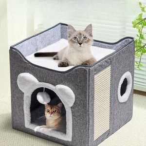 Ear Style  Foldable Cat Bed