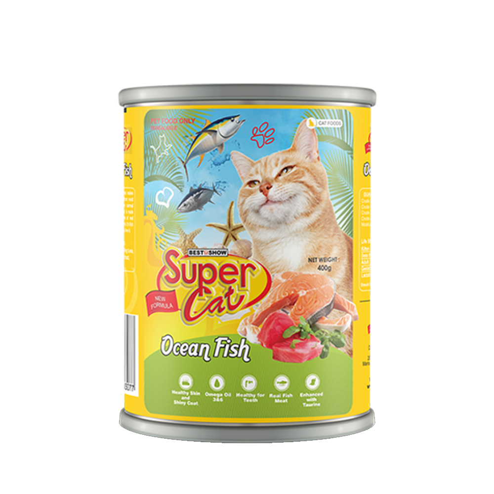 Super Cat Ocean Fish Supreme 400gr