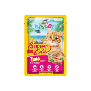 Supercat Kitten Tuna Special Pouch 85gr