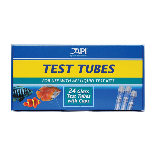 API Replacement Test Tubes For Aquarium Liquid Test Kits, 24 count