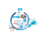 Modern Cat – Spiral Cat Tunnel Toy (Blue/Pink)