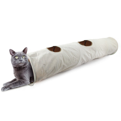 Crinkle Cat Tunnel – Foldable Play Tube for Cats
