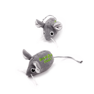 Green Rush – Catnip Mice Cat Toy