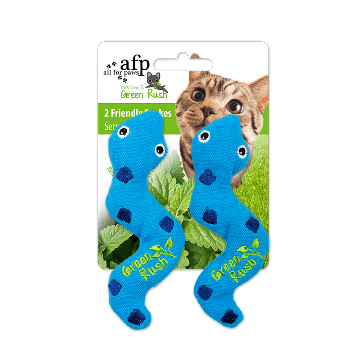 Green Rush – Silly Snake Cat Toy