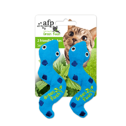 Green Rush – Silly Snake Cat Toy
