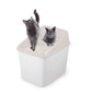 No Mess Cat Litter Box – Spill & Odor Resistant