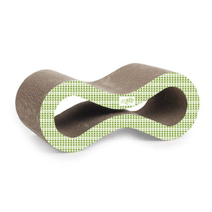 Infinity Cat Scratcher | Modern Double-Sided Lounger & Scratching Pad