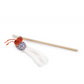Vintage – Real Rabbit Fur Pompom Teaser Wand