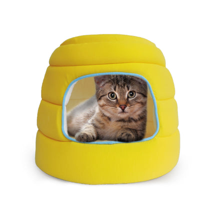 Nest Cave House – Enclosed Pet Bed for Cozy Comfort & Privacy