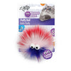 Fluffer Wand – Plush Interactive Wand Toy for Cats - Pink
