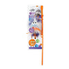 Fluffer Wand – Soft Teaser Toy for Cats - Orange
