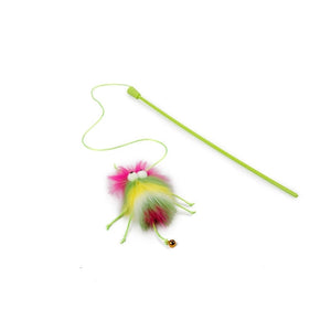 Fluffer Wand – Soft Teaser Toy for Cats