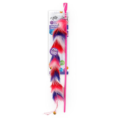 Long Fluff Wand Cat Toy