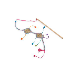 Whisker Fiesta – Wand Kite Cat Toy