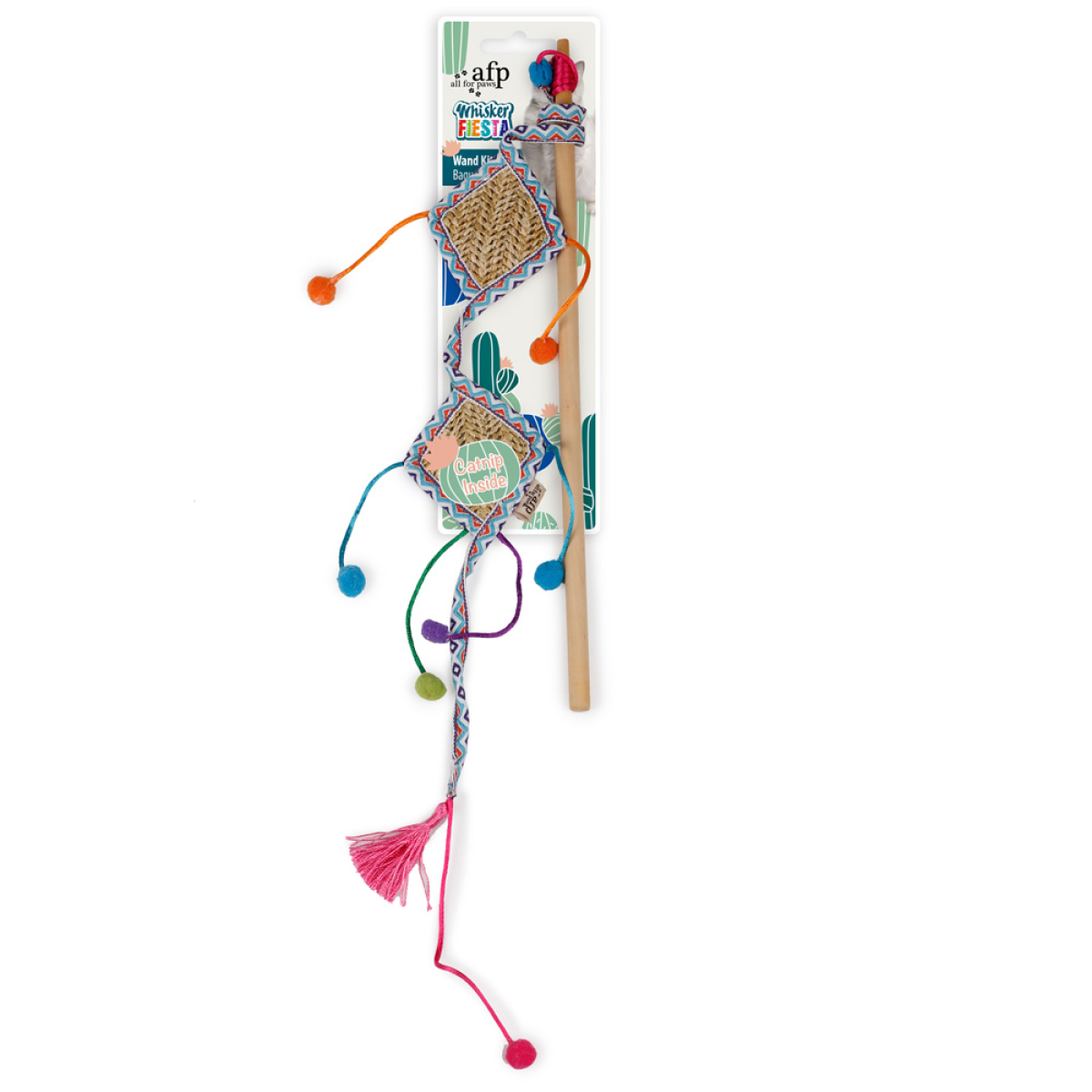 Whisker Fiesta – Wand Kite Cat Toy