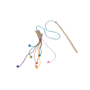 Whisker Fiesta – Wand Fire Cracker Cat Toy