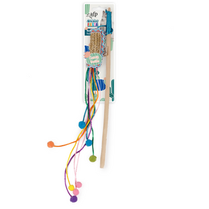 Whisker Fiesta – Wand Fire Cracker Cat Toy