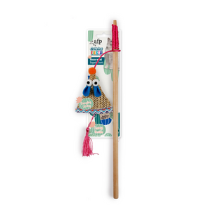 Whisker Fiesta – Mouse Wand Cat Toy