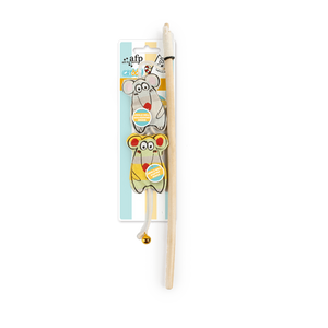 Catoon – Curious Mice Wand Cat Toy