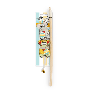 Catoon – Curious Mice Wand Cat Toy