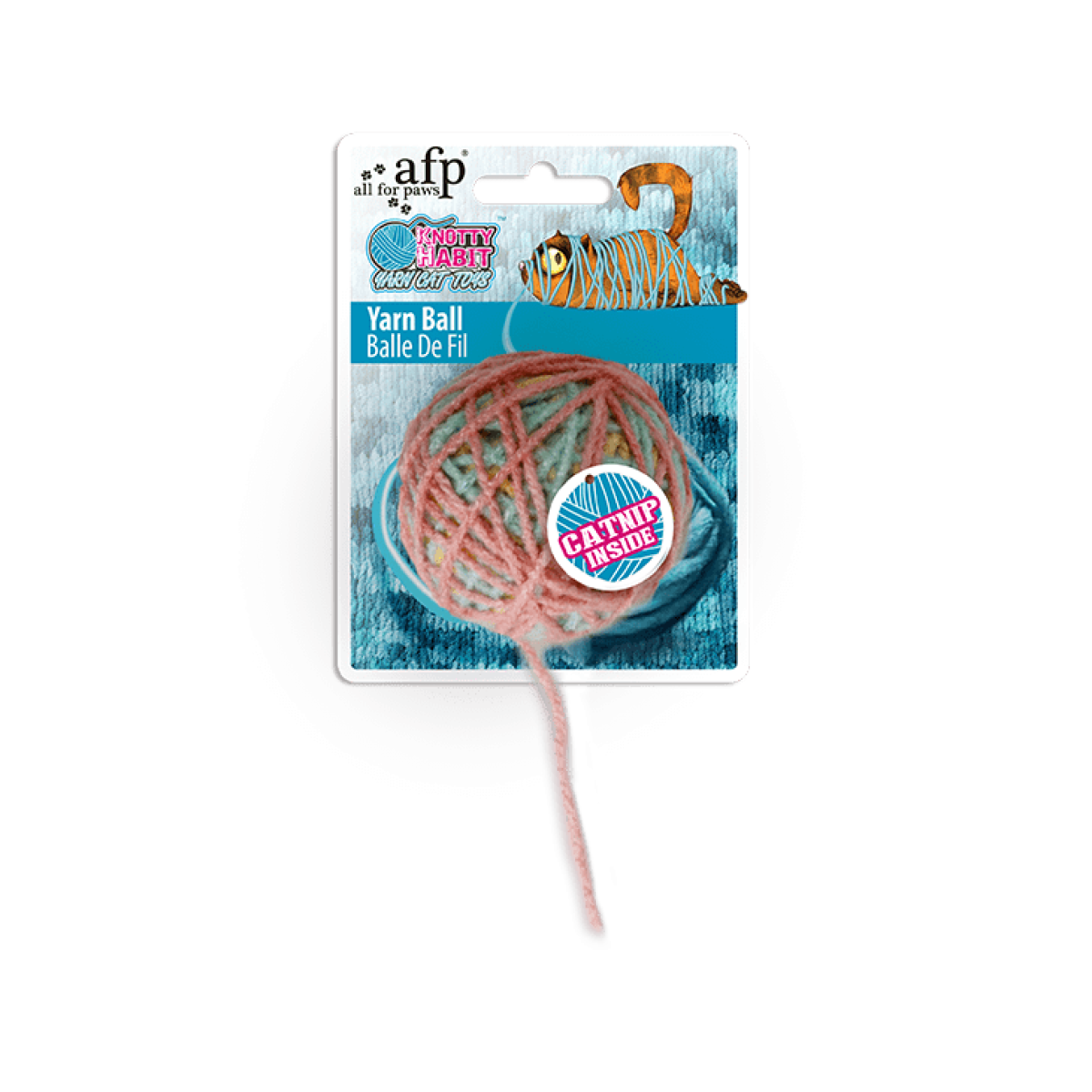 Knotty Habit – Yarn Ball Cat Toy
