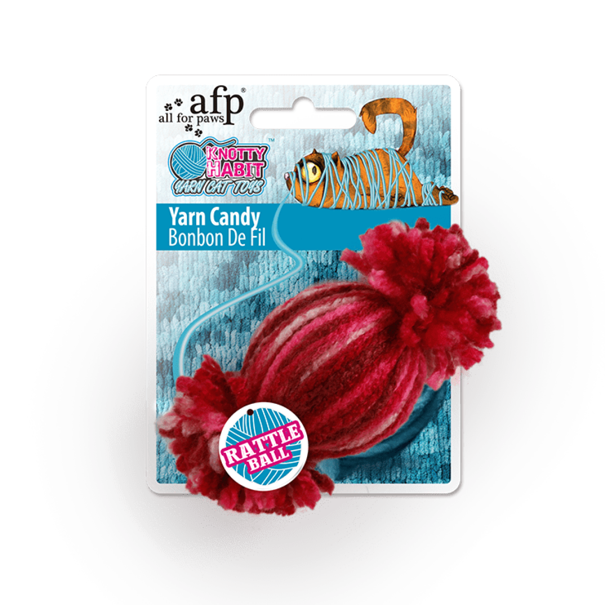 Knotty Habit – Yarn Candy Cat Toy