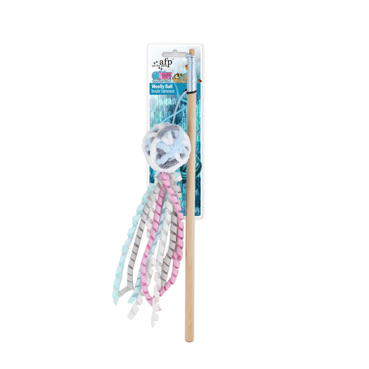Knotty Habit – Woolly Ball Cat Toy