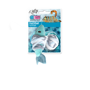 Knotty Habit – Textured Chew & Tug Toy for Cats