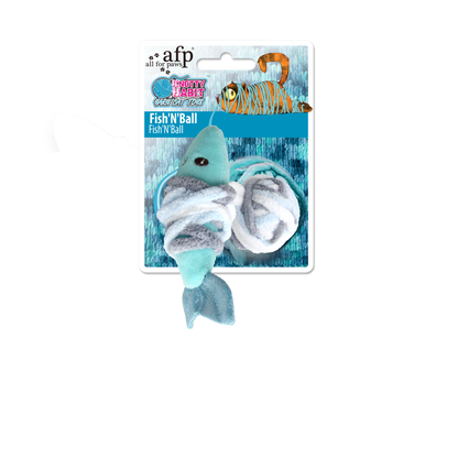 Knotty Habit – Textured Chew & Tug Toy for Cats