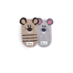 Sock Cuddler – Mouse Sock Cat Toy (2 Pack)