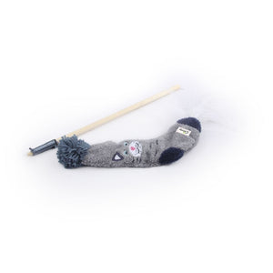 Sock Cuddler – Sock Wand Cat Toy
