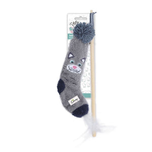 Sock Cuddler – Sock Wand Cat Toy
