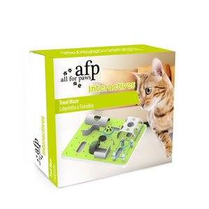 Interactive Cat Treat Maze – Puzzle Toy for Mental Stimulation
