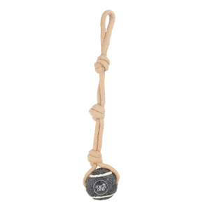Dog Tennis Ball Rope Toy