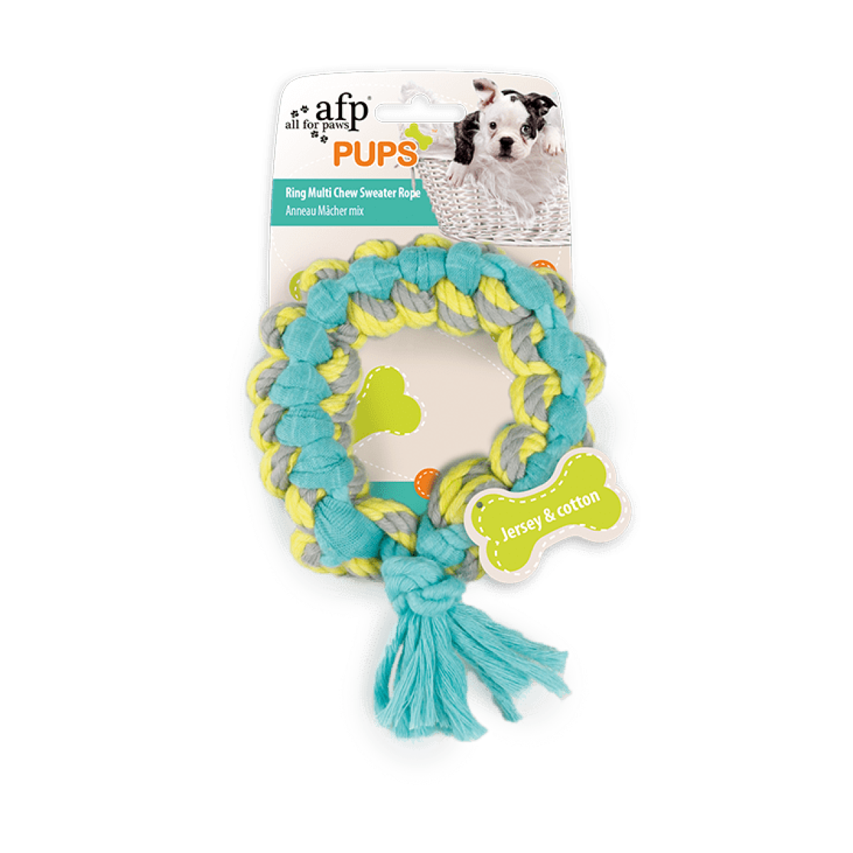 Pups Ring Multi Chew Rope