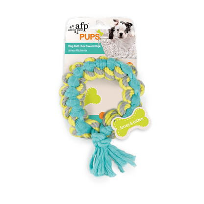 Pups Ring Multi Chew Rope
