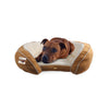 Luxury Lounge Bed – Medium | Plush Support for Mid-Sized Dogs - Tan