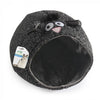 Nest Cat Bed – Cozy, Calming Hideaway for Cats & Kittens - Black