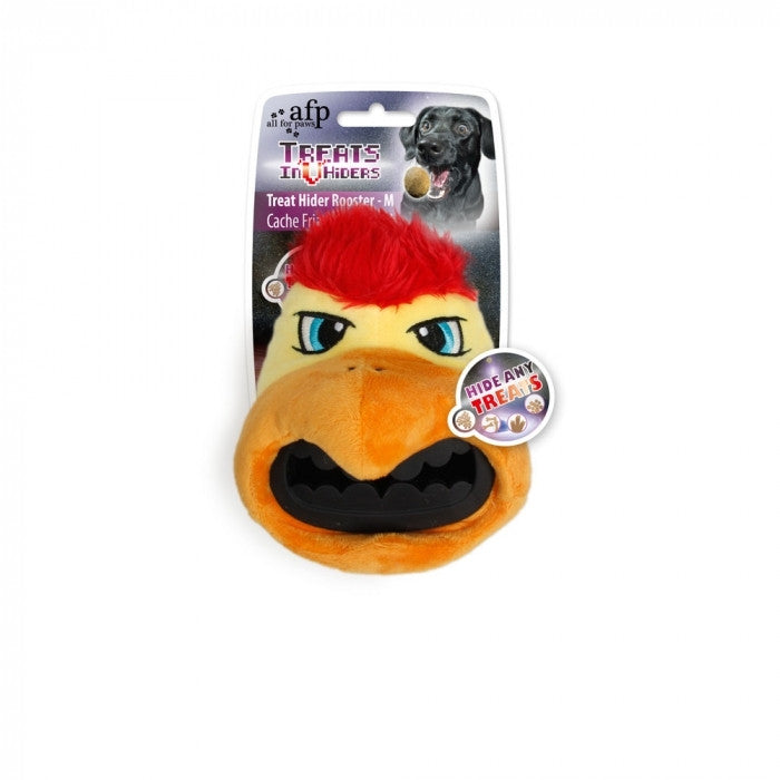 Dog Treat Hider Rooster - Medium Interactive Treat Toy