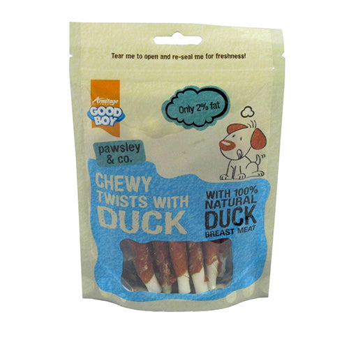 Chewy Duck Twists - 90g