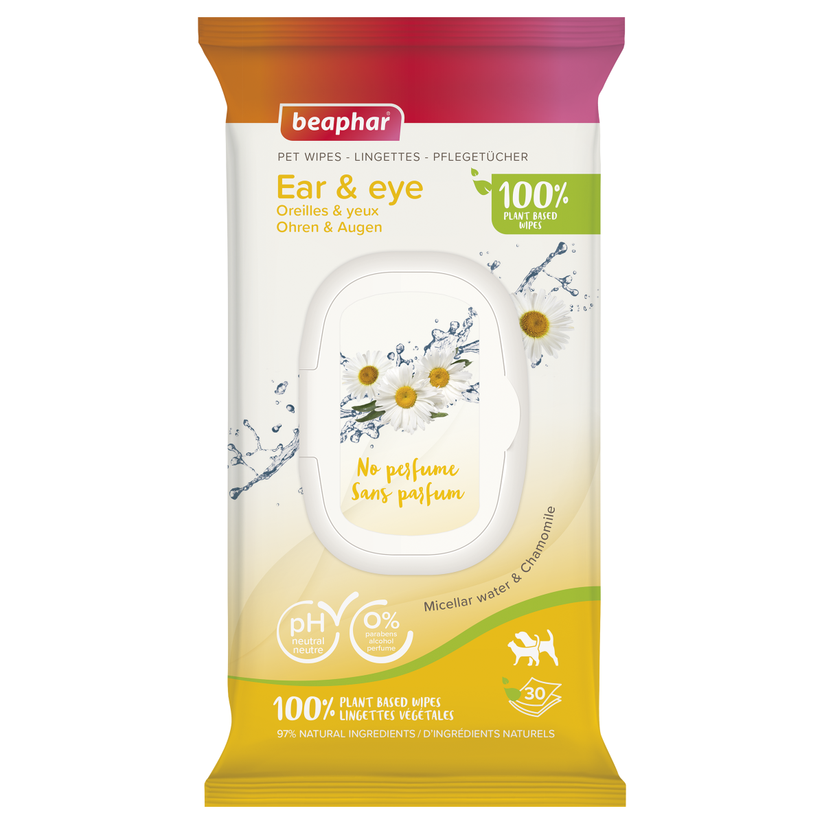 Pet Wipes for Ear & Eye – 30