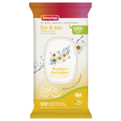 Pet Wipes for Ear & Eye – 30