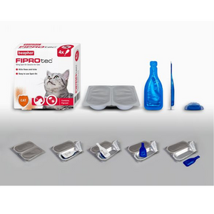 Fiprotec for Cats – 4 Pipettes – Flea & Tick Treatment